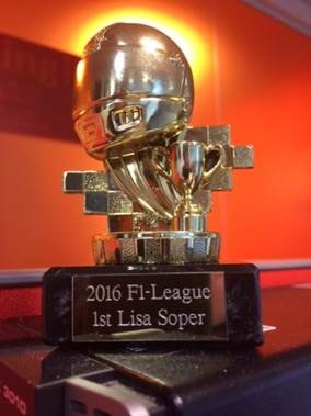 2016 overall winner, Lisa Soper 2016 overall winner, Lisa Soper