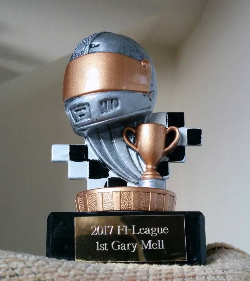 2017 overall winner, Gary Mell 2017 overall winner, Gary Mell
