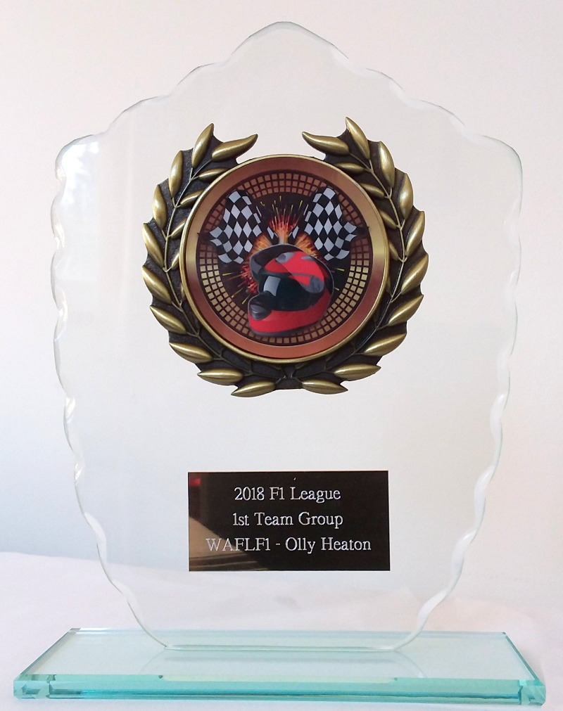 2018 team group winner, WAFLF1, Oliver Heaton 2018 team group winner, WAFLF1, Oliver Heaton