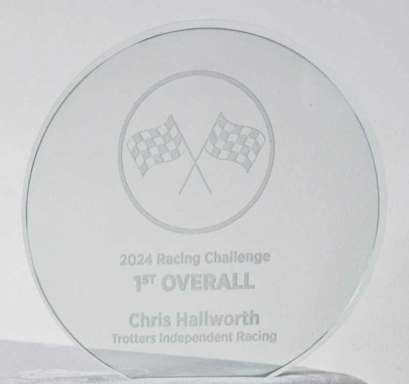 2024 overall winner, Chris Hallworth 2024 overall winner, Chris Hallworth