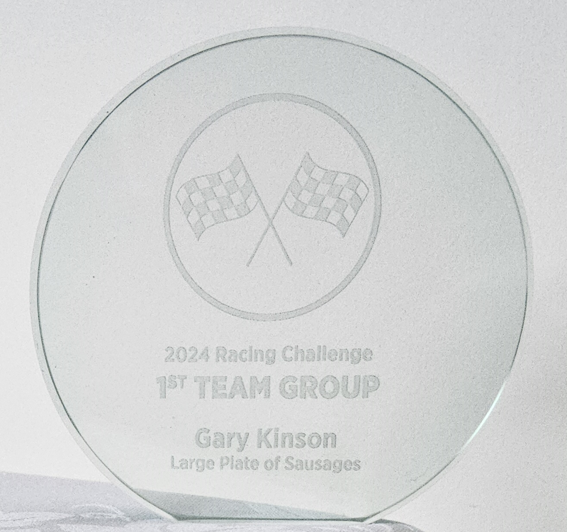 2024 team group winner, Large Plate of Sausages, Gary Kinson 2024 team group winner, Large Plate of Sausages, Gary Kinson